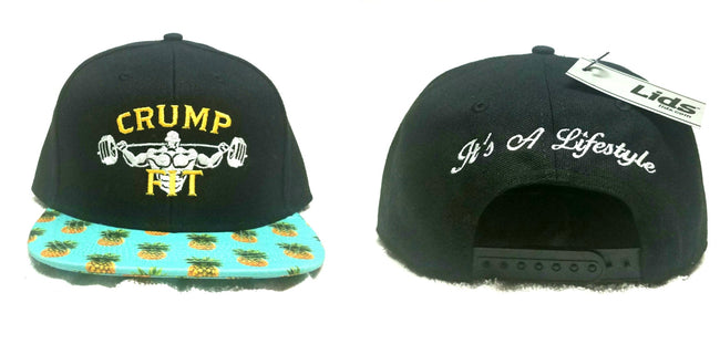 CRUMP FIT Exclusive PINEAPPLE Snapback - Black