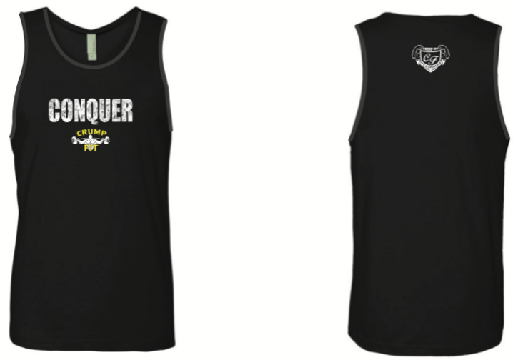 CRUMP FIT CONQUER Tank - Black