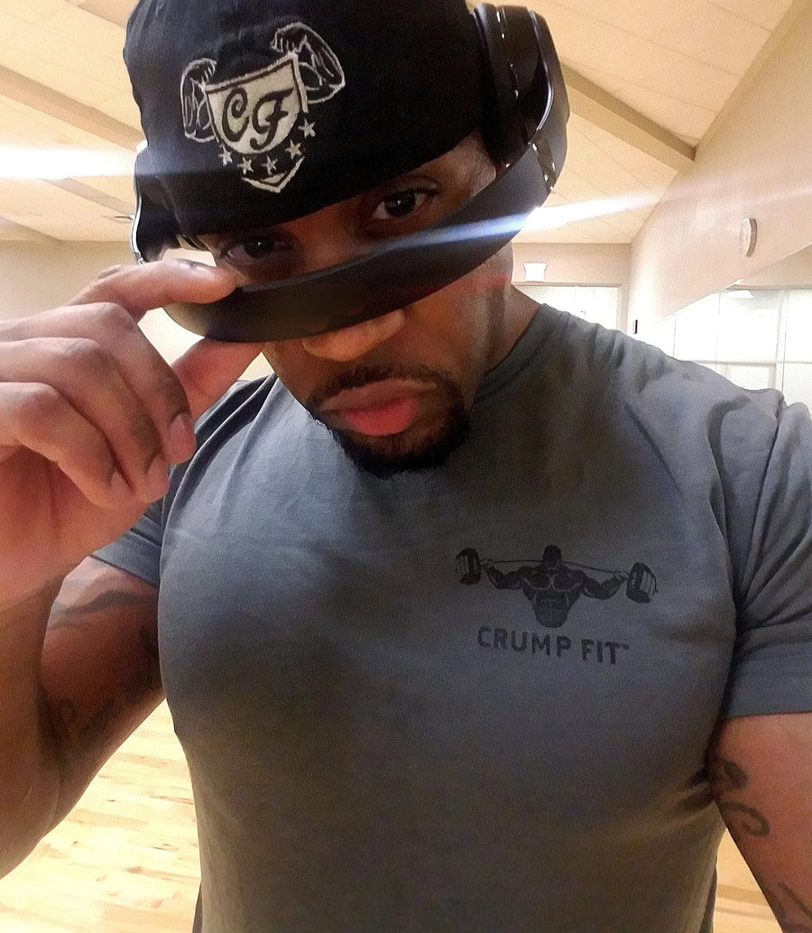 CF PARDON MY BACK Performance Tee - Grey/Black