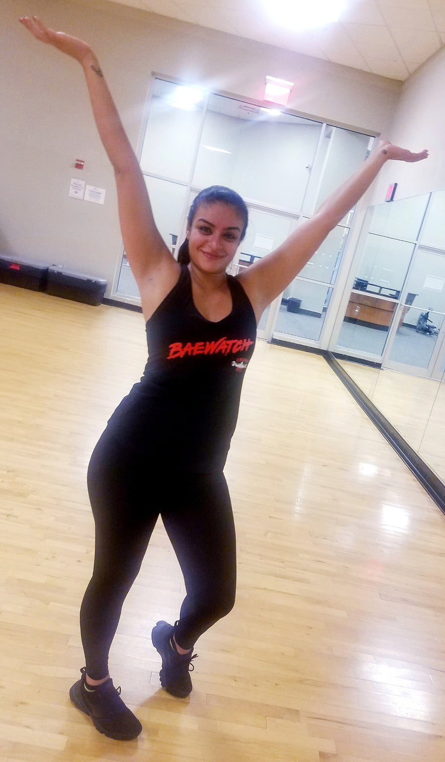 CRUMP FIT BAEWATCH Tank - Black