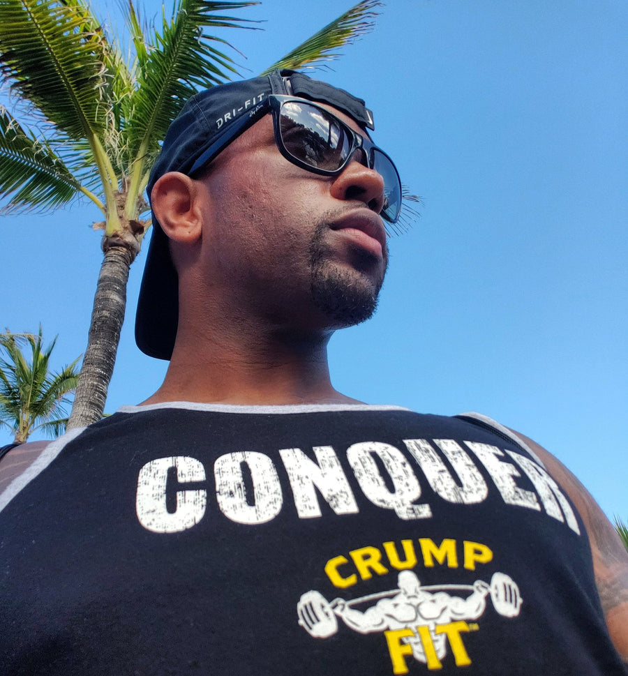 CRUMP FIT CONQUER Tank - Black