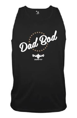 CRUMP FIT Performance DAD BOD Tank - Black