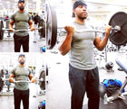 CF PARDON MY BACK Performance Tee - Grey/Black
