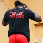CF PARDON MY BACK Performance Tee - Black/Red