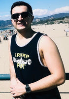 CRUMP FIT Tank - Navy Blue/Neon