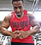 CRUMP FIT DAD BOD Tank - Red